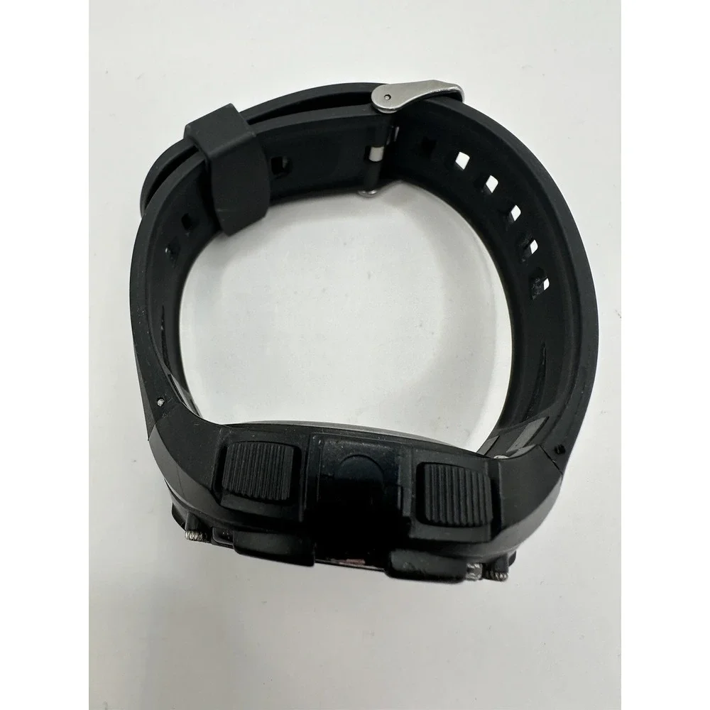 Brigadeon BTW1801 Men Watch‎ Black Plastic 50m Light Date Alarm Working Quartz X